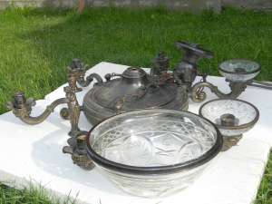 Candelabru bronz 120 ani