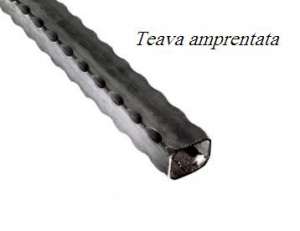 Teava amprentata