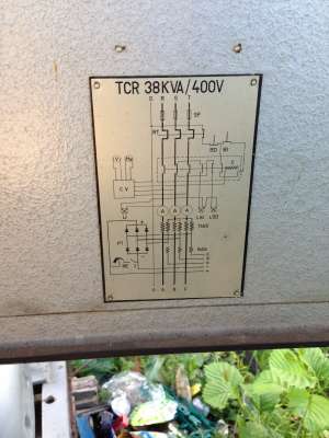 GENERATOR DE CURENT TRIFAZIC DIESEL TCR38KVA/400V