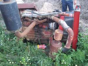 Vand motor combina perkins