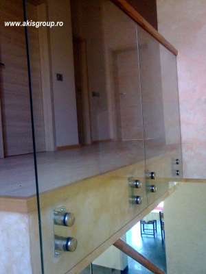 Balustrade cu sticla unice Timisoara