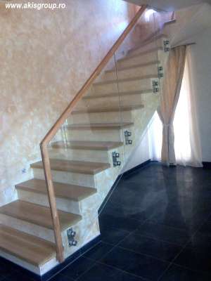 Balustrade cu sticla unice Timisoara