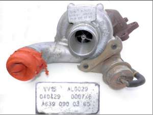 Turbo Mitsubishi Colt VI 1.5 Di-D 95 Hk OM639 VV15,   Cod : A6390900380