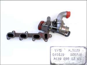 Turbo Mitsubishi Colt VI 1.5 Di-D 95 Hk OM639 VV15,   Cod : A6390900380