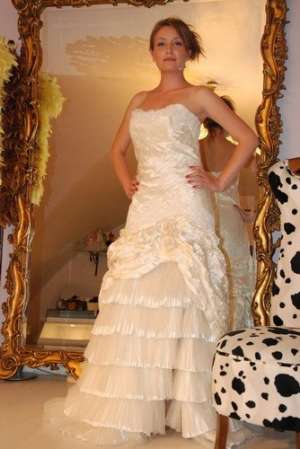 rochie mireasa romantic