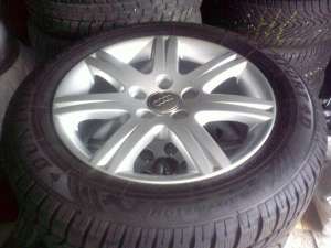 Jante Audi A4 A6 Originale 16 Inch Impecabile Anvelope Iarna 205 60 16 Aproape Noi