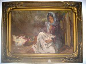 TABLOU ANTIC,  PICTURA ROMANEASCA