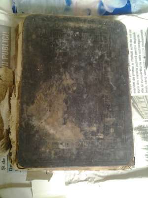 Vand biblie veche scrisa in cirilica din 1877