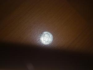 Moneda argint de 50 de bani,   an 1910,   carol 1