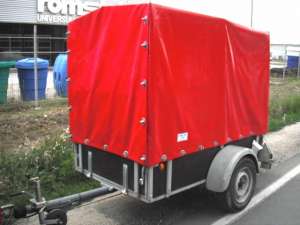 SEMIREMORCA auto 1000 kg cu Prelata  / tel: 0726-284093 /