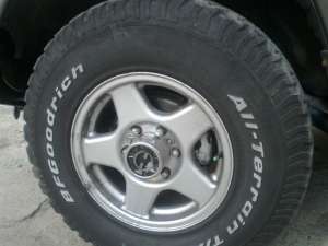 Vand set jante si anvelope 4x4 BF GOODRICH 235/85/R16 AT-uri
