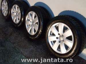 JANTE ORIGINALE AUDI A6 � 16� cu anvelope de iarna