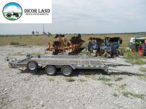 Vand remorca platforma cu masa maxima autorizata 2700 kg