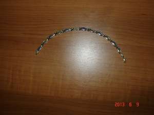 bratara alb+balben-5.63g-19cm