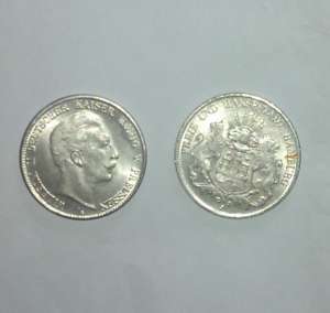 Vand monede ARGINT Germania 5 marci 1903 si 1907