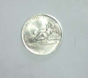 Vand moneda ARGINT Leonardo da Vinci Maja Desnuda