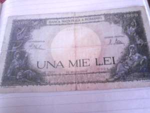 vand bancnote si monede vechi romanesti din 1940 pana dupa revolutie