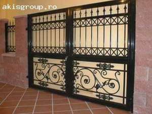 Porti,  garduri Timisoara fier,  inox,  lemn