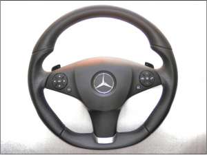 Volan piele cu AIRBAG si DSG Mercedes Benz AMG ,  E Classe COUPE W207 ,  W212 model 2009-2011
