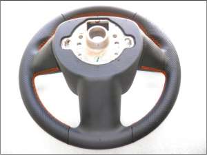 Volan piele perforata NOU pt SKODA VRS3 model 2009-2013