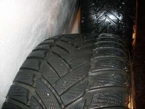 JANTE BMW SERIA 7 PE 17 CU ANVELOPE DUNLOP DE IARNA