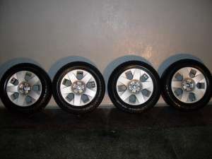 JANTE BMW SERIA 7 PE 17 CU ANVELOPE DUNLOP DE IARNA