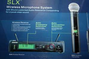 Vand microfon Shure wireless SLX24 / Beta 58A Nou 
( SIGILAT )