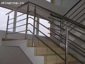 balustrade din inox