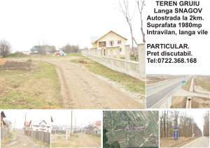 PARTICULAR VAND TEREN GRUIU,            SNAGOV 1980MP INTRAVIAN
