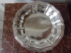 PLATOU IN ARGINT MASIV CAP DE MINERVA 800 EUROS