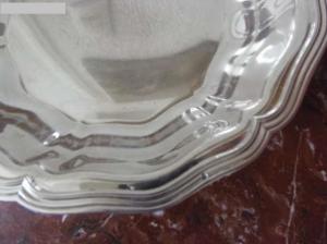 PLATOU IN ARGINT MASIV CAP DE MINERVA 800 EUROS