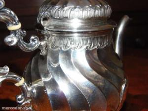 Cafetiera argint masiv Franta titlul 950