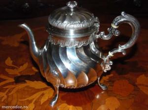 Cafetiera argint masiv Franta titlul 950