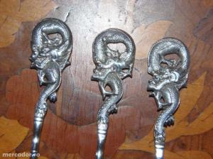 6 lingurite argint masiv sterling titlul 925,    China, 