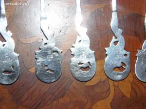6 lingurite argint masiv sterling titlul 925,    China, 