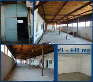 Oferim spre inchiriere diverse spatii la parter si etaj 1.