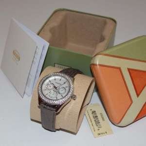 Ceas de mana dama femeie original Fossil ES2995 Stella Quartz