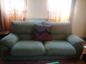set canapea extensibila cu 2 fotolii