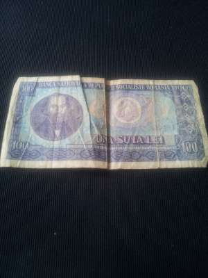 BANCNOTA UNA SUTA LEI 1966