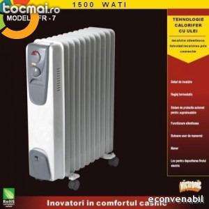 Vand ventilator vertical nou si calorifer electric ulei nou
