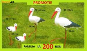 Berze plastice pentru ornamente de gradina
