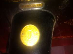 v�nd mașina de cusut Singer serie C2552822, stare buna , an fabricatie 1908-1909