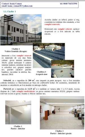Inchiriere hala / birouri / spatiu comercial