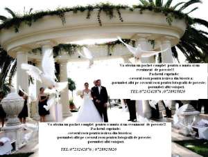 Pachet porumbei nunta si evenimente