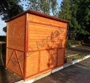 Casute de lemn pentru targ rexal ro,      Chioscuri comerciale din lemn