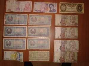 VAND BANCNOTE VECHI