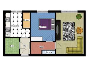 43.000 Eur,  Aleea Fetesti - Titan. Ap. 2 cam