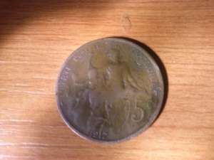 -5 centime din 1917