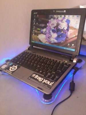 Mini Laptop Acer Aspire One D250-0Ck Black.