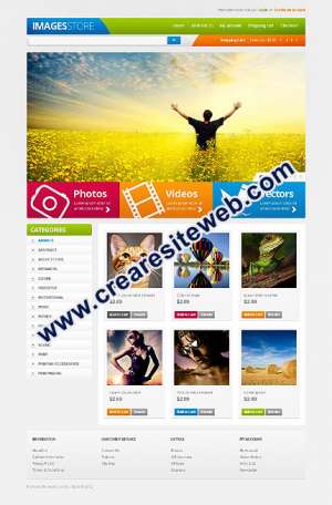 Creare site web - magazin online la cheie
